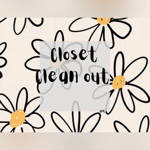 🩶CLOSET CLEAR OUT UNLISTED ITEMS AS IS🩶